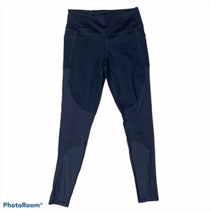 Victoria Secret Sport Mesh Black Leggings Mediums